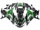 2012-2024 Green Glossy Black Stripe Kawasaki ZX14R ZZR1400 Motorcycle Fairings Canada