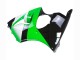 1998-1999 Green White Glossy Black Kawasaki ZX6R Motorcycle Fairings Canada