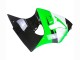 1998-1999 Green White Glossy Black Kawasaki ZX6R Motorcycle Fairings Canada
