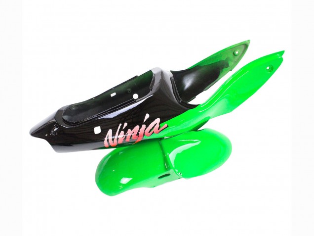 1998-1999 Green White Glossy Black Kawasaki ZX6R Motorcycle Fairings Canada