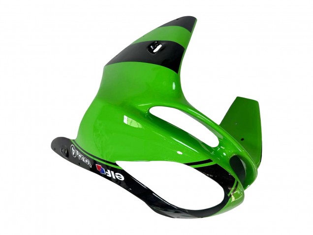 1998-1999 Green Glossy Black Elf Bridgestone Kawasaki ZX6R Motorcycle Fairings Canada