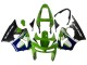 1998-1999 Green White Blue Silver Glossy Black Kawasaki ZX6R Motorcycle Fairings Canada