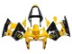 1998-1999 Yellow Black Monster Elf Bridgestone Kawasaki ZX6R Motorcycle Fairings Canada