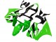 2000-2002 Green White Black Kawasaki ZX6R Motorcycle Fairings Canada