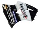 2000-2002 Glossy Black White West Michelin Kawasaki ZX6R Motorcycle Fairings Canada