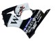 2000-2002 Glossy Black White West Michelin Kawasaki ZX6R Motorcycle Fairings Canada