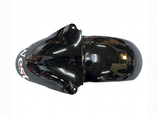 2000-2002 Glossy Black White West Michelin Kawasaki ZX6R Motorcycle Fairings Canada