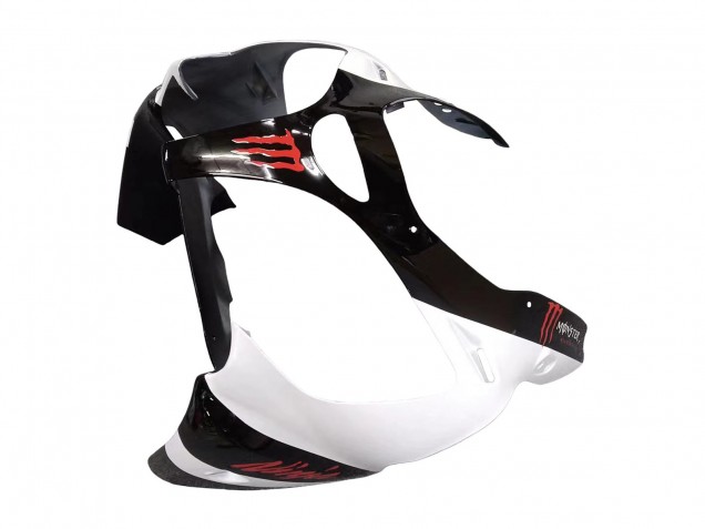 2000-2002 White Black Red Monster Kawasaki ZX6R Motorcycle Fairings Canada