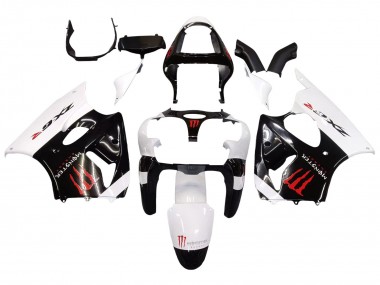 2000-2002 White Black Red Monster Kawasaki ZX6R Motorcycle Fairings Canada