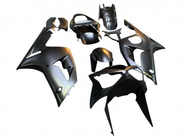 2003-2004 Matte Black Glod 636 Kawasaki ZX6R Motorcycle Fairings Canada