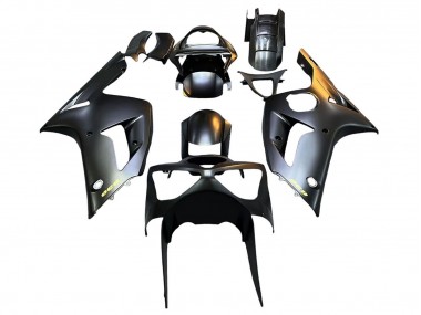2003-2004 Matte Black Glod 636 Kawasaki ZX6R Motorcycle Fairings Canada