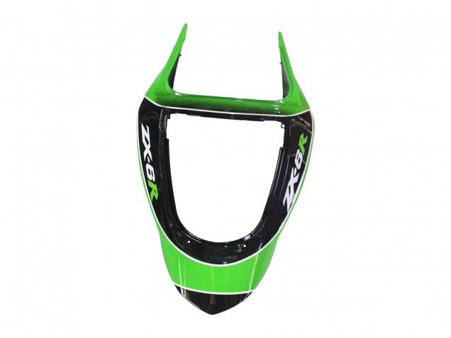 2003-2004 Green White Black Kawasaki ZX6R Motorcycle Fairings Canada