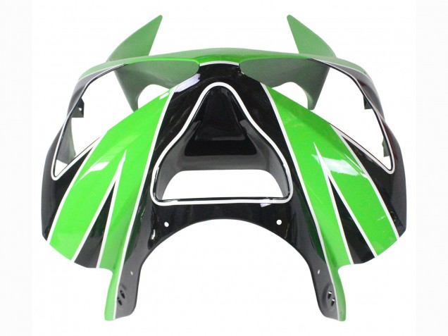 2003-2004 Green White Black Kawasaki ZX6R Motorcycle Fairings Canada