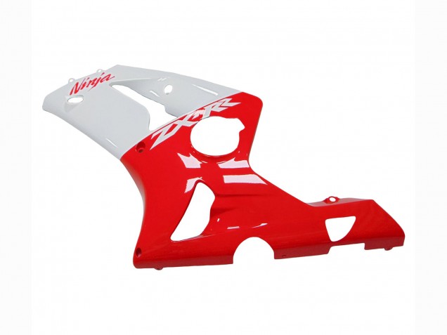 2003-2004 White Red Kawasaki ZX6R Motorcycle Fairings Canada
