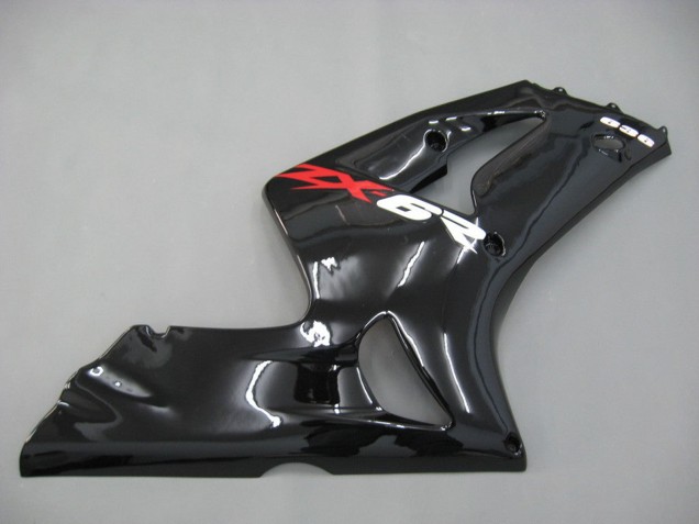 2003-2004 Glossy Black Kawasaki ZX6R Motorcycle Fairings Canada
