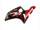 2003-2004 Glossy Black Red Flame Kawasaki ZX6R Motorcycle Fairings Canada