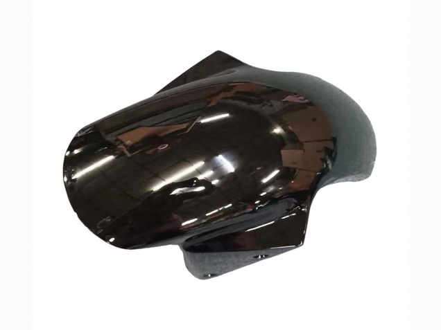 2003-2004 Glossy Black Red Flame Kawasaki ZX6R Motorcycle Fairings Canada