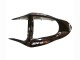 2003-2004 Glossy Black Red Flame Kawasaki ZX6R Motorcycle Fairings Canada