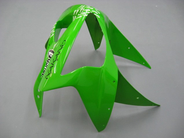 2003-2004 Green White Black Elf Bridgestone Kawasaki ZX6R Motorcycle Fairings Canada