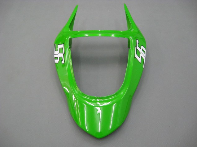2003-2004 Green White Black Elf Bridgestone Kawasaki ZX6R Motorcycle Fairings Canada