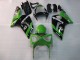 2003-2004 Green Black Elf Bridgestone Kawasaki ZX6R Motorcycle Fairings Canada