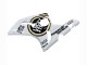 2003-2004 White Black Motul Lucky Strike Kawasaki ZX6R Motorcycle Fairings Canada