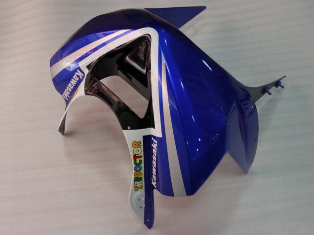 2003-2004 White Blue Red Fiat Kawasaki ZX6R Motorcycle Fairings Canada