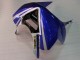 2003-2004 White Blue Red Fiat Kawasaki ZX6R Motorcycle Fairings Canada