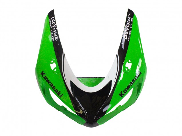 2005-2006 Green Red Black Elf 66 Kawasaki ZX6R Motorcycle Fairings Canada