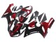 2005-2006 Red Glossy Black Kawasaki ZX6R Motorcycle Fairing Canada