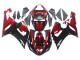 2005-2006 Red Glossy Black Kawasaki ZX6R Motorcycle Fairing Canada
