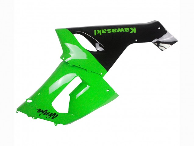 2005-2006 Green Black Ninja Kawasaki ZX6R Motorcycle Fairings Canada
