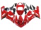 2005-2006 Red Yellow Black Kawasaki ZX6R Motorcycle Fairings Canada