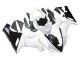 2005-2006 White Black Gold Ninja Kawasaki ZX6R Motorcycle Fairings Canada