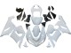 2005-2006 White Kawasaki ZX6R Motorcycle Fairings Canada