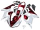 2005-2006 White Red Kawasaki ZX6R Motorcycle Fairings Canada