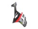2007-2008 Black White Red with White Snow Decal Ninja Elf Kawasaki ZX6R Motorcycle Fairings Canada