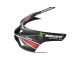 2007-2008 Black White Red with White Snow Decal Ninja Elf Kawasaki ZX6R Motorcycle Fairings Canada