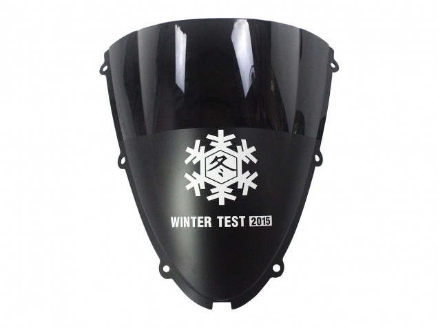 2007-2008 Black White Red with White Snow Decal Ninja Elf Kawasaki ZX6R Motorcycle Fairings Canada
