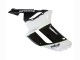 2007-2008 Black White Ninja Kawasaki ZX6R Motorcycle Fairings Canada