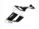 2007-2008 Black White Ninja Kawasaki ZX6R Motorcycle Fairings Canada