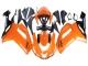 2007-2008 Orange Black Ninja Kawasaki ZX6R Motorcycle Fairings Canada