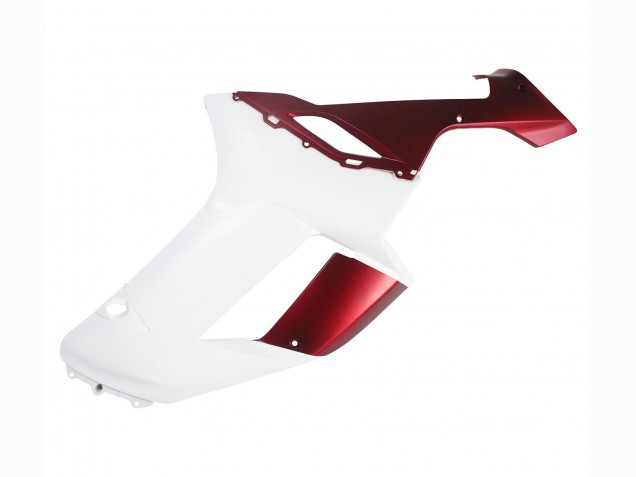 2007-2008 White Red Kawasaki ZX6R Motorcycle Fairing Canada