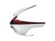 2007-2008 White Red Kawasaki ZX6R Motorcycle Fairing Canada