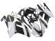 2007-2008 White Black Kawasaki ZX6R Motorcycle Fairing Canada