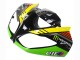 2009-2012 Green Glossy Black Yellow White Red Elf Monster Kawasaki ZX6R Motorcycle Fairings Canada