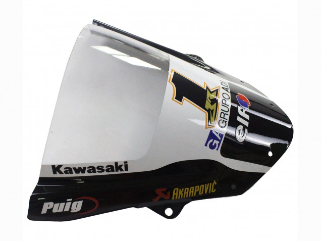 2009-2012 Green Glossy Black Yellow White Red Elf Monster Kawasaki ZX6R Motorcycle Fairings Canada