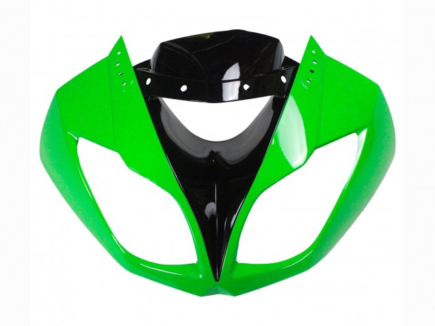 2009-2012 Green Glossy Black Kawasaki ZX6R Motorcycle Fairings Canada