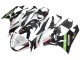 2009-2012 White Red Black Green Kawasaki ZX6R Motorcycle Fairings Canada