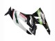 2009-2012 White Red Black Green Kawasaki ZX6R Motorcycle Fairings Canada